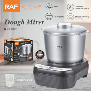 Amasadora RAF R.60005, 220W, 7.0L de Capacidad, Amasadora Eléctrica con Control Numérico Inteligente, Batidor Eficiente para Cocina - Product Image 2