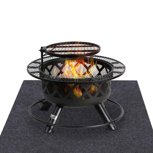Alfombrillas Personalizables para Debajo de la Parrilla, Protector de Patio de Doble Cara Resistente al Fuego, Tapete Antigrasa para Barbacoa, Alfombra para Chimenea Interior - Product Image 1