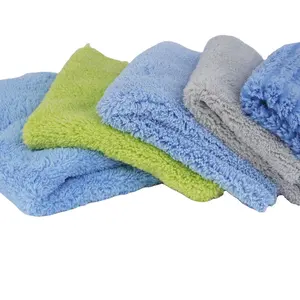 आसान साफ Microfiber कपड़े कार देखभाल चमकाने धोने मोटी आलीशान Microfiber धोने सूखी तौलिया सफाई कपड़ा