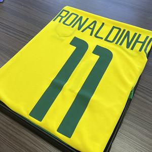 Maillot de football Torvo Sports Wholesale Exact Reps Ronaldinho 11 Brésil Version joueur - Product Image 1