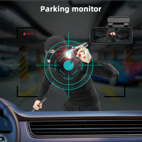 Usine double objectif Wifi Gps Dash Camera avant et intérieur voiture boîte noire double 4k Dashcam voiture Dvr voiture caméra 4k Dash Cam