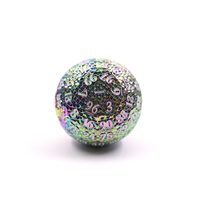 Nouveauté Durable D100 métal Dragon échelles 100 faces divertissement jeu de société dés mdn dés