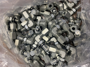 Adattatori per tubo idraulico (4 C5BU-S) Ferulok 90 ° gomito acciaio flarless raccordo altre parti idrauliche - Product Image 2