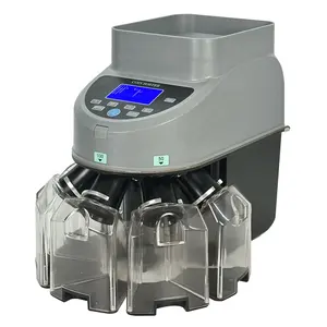 Nueva Máquina Contadora de Monedas de Alta Velocidad de Hasta 1200 Pcs/min Clasificadora de Séqueles Israelíes Contador Sumador de Monto para Monedas Mixtas - Product Image 1