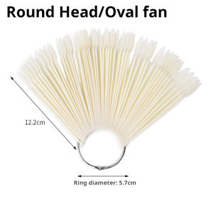 Plaque de <span class=keywords><strong>couleur</strong></span> de vernis à ongles en forme d'éventail de 50 couleurs pour l'exercice et l'affichage comprend un outil d'art des ongles et un <span class=keywords><strong>modèle</strong></span> de carte de <span class=keywords><strong>couleur</strong></span> à vis à anneau - Product Image 6