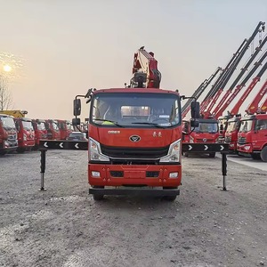 Camion grue à bras articulé Dongfeng D1 4x2 8 tonnes avec grue pour la manutention de l'acier et du ciment dans la construction - Product Image 2