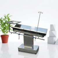 Table d'opération vétérinaire électrique WE MEDICAL, réglable, en acier inoxydable 304, réutilisable, durable et écologique pour chiens