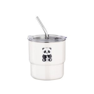 304 Stainless Steel Tumbler Double Wall Vacuum With Straw Straight Cup Travel Portable Insulated Coffee Mug - Product Image 5