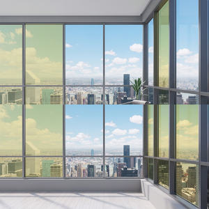 Película Decorativa para Ventanas de Alta Calidad, Autoadhesiva, Visión Unidireccional, Control de Calor, Bloqueo Solar, Protección UV, Plateada, PET, Tintada - Product Image 3