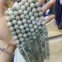 Perles rondes en pierres précieuses naturelles, corail bleu, howlite, agate indienne, brin de 38 cm pour la fabrication de bijoux et accessoires DIY