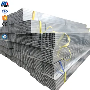 a36 Ms Galvanized Square Welded Square Steel Pipes And Tube Price