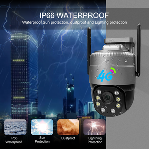 V380 kamera keamanan, kamera keamanan 4G wifi pelacak otomatis 4G SIM <span class=keywords><strong>Card</strong></span> 4G luar ruangan mendukung 2MP 3MP 5MP 4G SIM 4G - Product Image 2