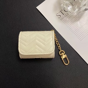 Funda Protectora para Auriculares Apple <span class=keywords><strong>AirPods</strong></span> Pro, Inalámbrica, Generación <span class=keywords><strong>123</strong></span>, Bluetooth, de Cuero, Pequeña, Universal, Suave - Product Image 5