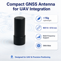 Antena Activa GNSS Multisatélite, Módulo de Antena GPS BDS Galileo RTK, Ligera para Aplicaciones Industriales
