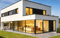 Hôtel Conteneur Pliant en Acier Préfabriqué au Design 3D Moderne, 5 Chambres, 3 Salles de Bain, Maison de Luxe, Garantie 5 Ans, Remise Exceptionnelle