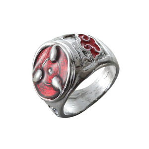 Vendita calda anello Anime <span class=keywords><strong>Uzumaki</strong></span> Cosplay metallo Unisex anelli gioielli accessori regalo - Product Image 2