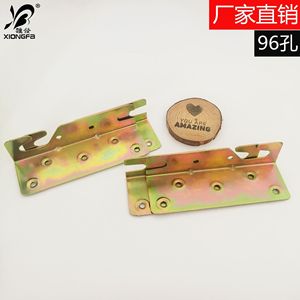 Bisagra de hierro de 96 orificios para base de cama, accesorios de ferretería para estructura de cama, estilo moderno y sencillo, para cama de matrimonio - Product Image 5