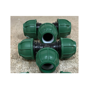 PN16 HDPE PP compression plastic pipe fitting for irrigation