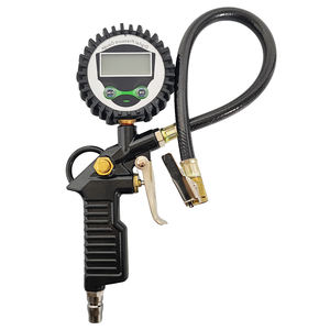 Manomètre numérique portable pour pneus, manomètre de pression des pneus avec tuyau, outil de surveillance de la pression des pneus - Product Image 4