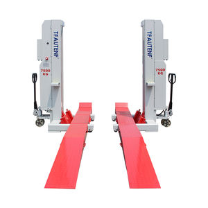 Elevador de Horquilla Inalámbrico de 2 Columnas TFAUTENF de 11 Toneladas con Rampa - Product Image 3