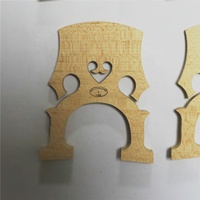 Fourniture professionnelle de ponts de violoncelle en érable pour violoncelle et violon, tailles 4/4, 3/4, 1/2, 1/4, 1/8, pièces et accessoires pour instruments à cordes