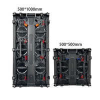 Layar LED Sewa Panggung P3.91 P2.97 P2.6 Tahan Lama untuk Latar Belakang Panggung Konser Video Wall 500x500mm Papan Sewa Pemasangan Cepat