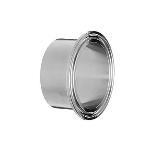 quick coupling connector SS304 Tri Clamp Coupling Sanitary Stainless Steel Weld Ferrule 1"