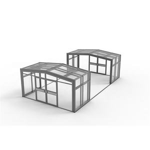 Carcasas comerciales de policarbonato, cubierta de Techo Retráctil para cafetería, Patio, piscina, PC, Sunroom - Product Image 2