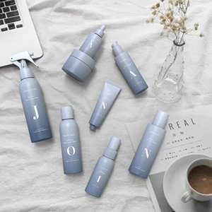 Mat buzlu plastik cilt bakım şişeleri 1 2 4 8 oz PCR PETG plastik toner şişesi degrade renkli serum toner losyonu krem paketi - Product Image 5