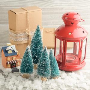 New Design Mini Sisal Bottle Brush <strong>Trees</strong> Diorama Models <strong>Miniature</strong> <strong>Christmas</strong> <strong>Trees</strong> for <strong>Christmas</strong> Party Home Decoration - Product Image 3