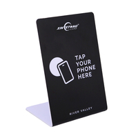 Tarjeta de Visita de Plástico con NFC para Reseñas en Redes Sociales de Google