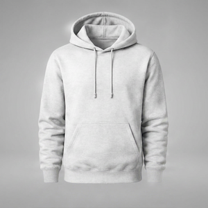 High Quality Men's Premium Pullover <b>Hoodie</b> – <b>Plain</b> Fleece Hooded Sweatshirt with Kangaroo Pocket - Product Image 1
