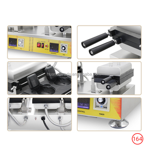 Máquina Multifuncional Eléctrica de Doble Cabezal para Asar y Hornear Pescado, con Forma de Osito, Ecológica y de Bajo Consumo para Snacks - Product Image 4