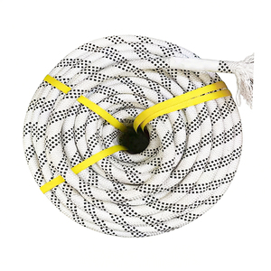 Cordage d'amarrage marin en nylon double tressé avec œillet épissé pour yacht et ponton - Product Image 1