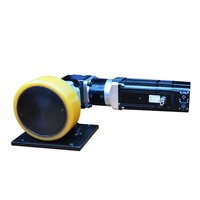 Unidad de Rueda Motriz Diferencial de CC para AGV Pequeño, Eléctrico, de 24V 400W