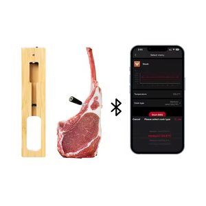 Wireless Food <b>Thermometer</b> with EU-US Patented Ceramic <b>Probe</b> IP68 Waterproof Rating China Origin - Product Image 3