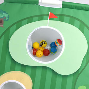 Filet d'entraînement de balançoire de golf intérieur et extérieur Portable filet de pratique de tige de coupe de golf et ensemble de Cage de frappe de cible de cour - Product Image 4