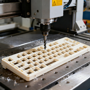 Lavorazione CNC Personalizzata di Tastiere Meccaniche, Tastiera in Alluminio di Alta Qualità - Product Image 3