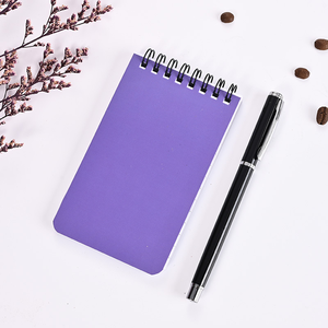 Customized High-End Spiral Notebook Colored A7 Loose Leaf Kraft Paper Square Shape 60 Sheets Non-Irritating Portable High - Product Image 5