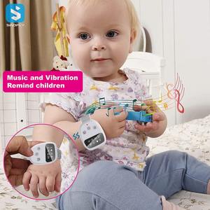 Alarme d'énurésie pour lit de bébé Pot Training Rappelant Portable <span class=keywords><strong>Smart</strong></span> Wireless <span class=keywords><strong>Bedwetting</strong></span> Watch Alarme d'énurésie pour enfant âgé - Product Image 3