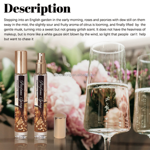 Personnalisé 15ml Longue Durée Classique Pêche Miel Champagne Gourmet Parfumé Phéromone Parfums Spray Originales pour Femmes - Product Image 2