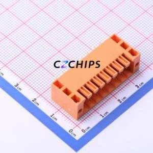 KF2EDGEVM-3.5-2*8P Plug-in Terminal Block Through hole,P=3.5mm Connector Board-to-Board / Socket Closed Screw Fixing 2x8P 3.5mm - Product Image 1