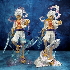 ของเล่นโมเดล PVC คุณภาพสูงขายส่ง ระดับ 5 ลูฟี่และโซโล ของสะสมวันเกิดสำหรับเด็ก - Product Image 2