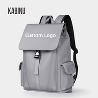 Sac à dos d'ordinateur portable professionnel multi-poches avec logo personnalisé, vente chaude, durable, léger, pour les voyages de travail