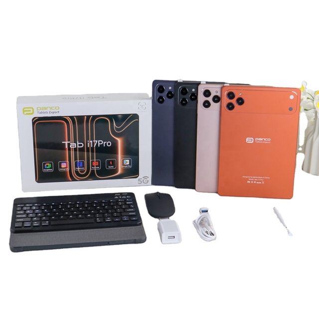 2026 NewTABi17Pro Business Use Tablet 10.1 Memory 4gb+32GB MTK New Wholesale SIM+WiFi Orange High-end Configuration