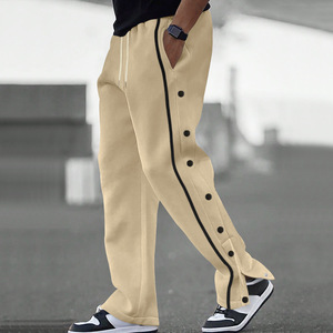 Nouveau <span class=keywords><strong>Pantalon</strong></span> de Sport <span class=keywords><strong>Homme</strong></span> Printemps 2025 – Décontracté, Polyvalent, Respirant, Coupe Droite, Élastique, Mi-lourd, Grande Taille - Product Image 5