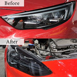 8.5mil TPU PPF Lampe De Voiture Teinture Auto Phare Films De Protection TPH Lumière Noir Teinté Phares Conduite Phares - Product Image 5