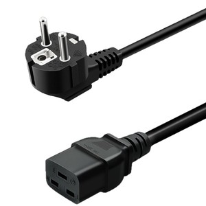 Cable de extensión de alimentación C19 a C20 de 16A IEC para equipos industriales - Product Image 5