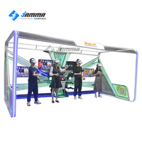Le plus récent simulateur de réalité virtuelle 9d Vr à pièces de monnaie pour 4 joueurs, marche gratuite, tir d'arcade, jeux de réalité virtuelle
