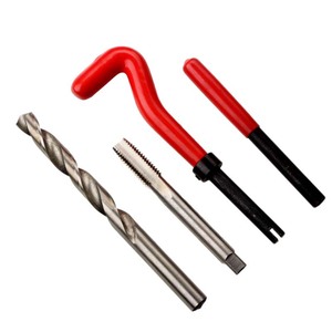 Thread Repair Tool Kit 131 Piece M5 M12 For Automotive Spark Plug Threads Red Metal Box - Product Image 5